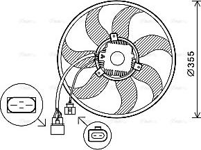 Ava Quality Cooling VN7534 - Ventilator, hladjenje motora www.molydon.hr