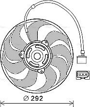 Ava Quality Cooling VN7533 - Ventilator, hladjenje motora www.molydon.hr