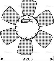 Ava Quality Cooling VN7525 - Ventilator, hladjenje motora www.molydon.hr