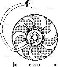 Ava Quality Cooling VN7520 - Ventilator, hladjenje motora www.molydon.hr