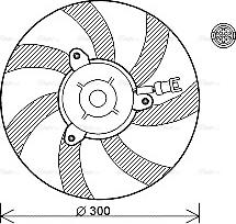 Ava Quality Cooling VN7527 - Ventilator, hladjenje motora www.molydon.hr