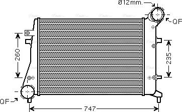 Ava Quality Cooling VNA4268 - Intercooler, hladnjak www.molydon.hr