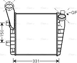 Ava Quality Cooling VNA4234 - Intercooler, hladnjak www.molydon.hr