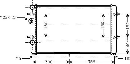 Ava Quality Cooling VNA2179 - Hladnjak, hladjenje motora www.molydon.hr