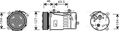 Ava Quality Cooling VNAK050 - Kompresor, klima-Uređaj www.molydon.hr