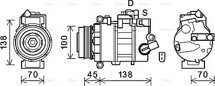 Ava Quality Cooling VNAK384 - Kompresor, klima-Uređaj www.molydon.hr