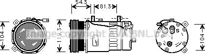 Ava Quality Cooling VNK280 - Kompresor, klima-Uređaj www.molydon.hr