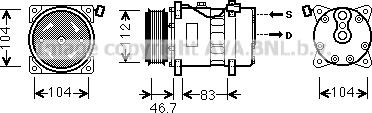 Ava Quality Cooling VNK288 - Kompresor, klima-Uređaj www.molydon.hr