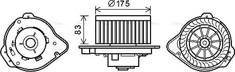 Ava Quality Cooling VO8175 - Ventilator kabine/unutrasnjeg prostora www.molydon.hr