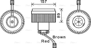 Ava Quality Cooling VO8177 - Ventilator kabine/unutrasnjeg prostora www.molydon.hr