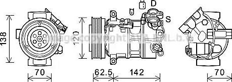 Ava Quality Cooling VOK191 - Kompresor, klima-Uređaj www.molydon.hr