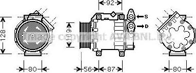 Ava Quality Cooling VOK188 - Kompresor, klima-Uređaj www.molydon.hr