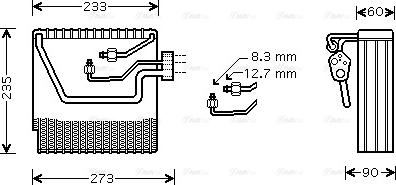 Ava Quality Cooling VO V111 - Isparivač, klima-Uređaj www.molydon.hr