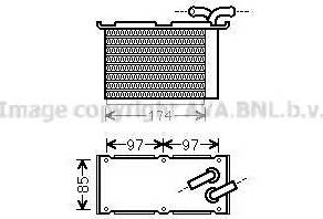 Ava Quality Cooling VW 4305 - Intercooler, hladnjak www.molydon.hr