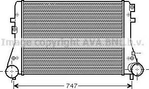 Ava Quality Cooling VW 4306 - Intercooler, hladnjak www.molydon.hr