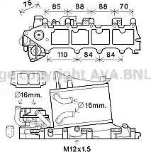 Ava Quality Cooling VW4376 - Intercooler, hladnjak www.molydon.hr