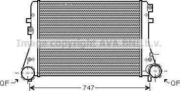 Ava Quality Cooling VW 4227 - Intercooler, hladnjak www.molydon.hr