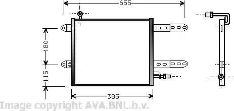 Ava Quality Cooling VW 5150 - Kondenzator, klima-Uređaj www.molydon.hr