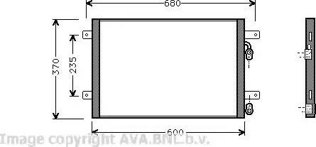 Ava Quality Cooling VW 5153 - Kondenzator, klima-Uređaj www.molydon.hr