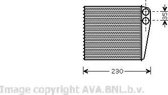 Ava Quality Cooling VW6229 - Izmjenjivač topline, grijanje unutrasnjeg prostora www.molydon.hr