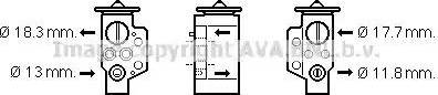 Ava Quality Cooling VW1311 - Ekspanzioni ventil, klima-Uređaj www.molydon.hr