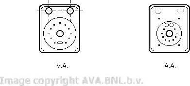 Ava Quality Cooling VW3093 - Uljni hladnjak, ulje za motor www.molydon.hr