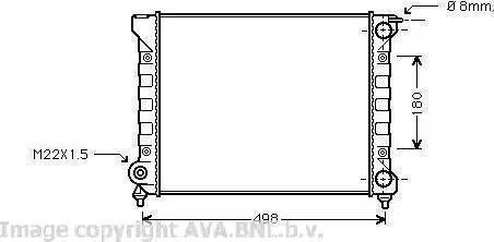 Ava Quality Cooling VW 2040 - Hladnjak, hladjenje motora www.molydon.hr