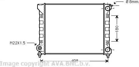 Ava Quality Cooling VW 2047 - Hladnjak, hladjenje motora www.molydon.hr