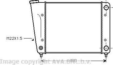 Ava Quality Cooling VW 2010 - Hladnjak, hladjenje motora www.molydon.hr