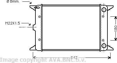 Ava Quality Cooling VW 2023 - Hladnjak, hladjenje motora www.molydon.hr