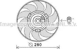 Ava Quality Cooling VW 7530 - Ventilator, hladjenje motora www.molydon.hr