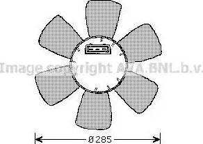 Ava Quality Cooling VW7523 - Ventilator, hladjenje motora www.molydon.hr