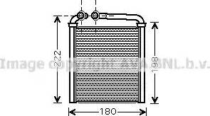 Ava Quality Cooling VWA6256 - Izmjenjivač topline, grijanje unutrasnjeg prostora www.molydon.hr