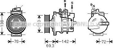 Ava Quality Cooling VWK318 - Kompresor, klima-Uređaj www.molydon.hr