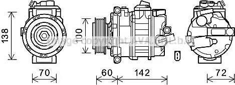 Ava Quality Cooling VWK386 - Kompresor, klima-Uređaj www.molydon.hr