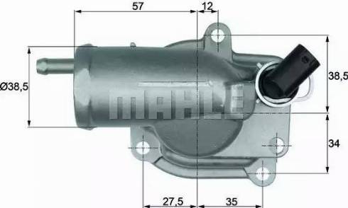 Behr TH 10 87 - Termostat, rashladna tekućinu www.molydon.hr