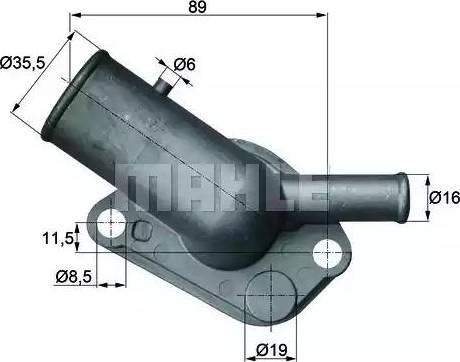 Behr TI 64 87D - Termostat, rashladna tekućinu www.molydon.hr