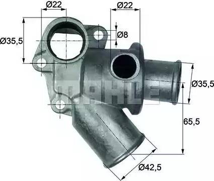 Behr TI 67 80D - Termostat, rashladna tekućinu www.molydon.hr