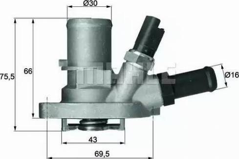 Behr TI 149 88 - Termostat, rashladna tekućinu www.molydon.hr