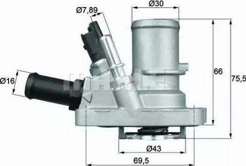 Behr TI 144 88 - Termostat, rashladna tekućinu www.molydon.hr