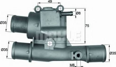 Behr TI 141 88 - Termostat, rashladna tekućinu www.molydon.hr