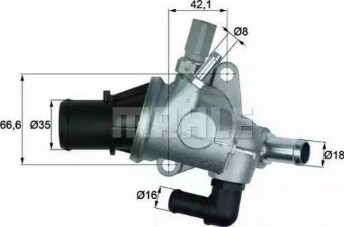 Behr TI 154 88 - Termostat, rashladna tekućinu www.molydon.hr