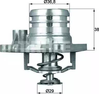 Behr TI 13 92 - Termostat, rashladna tekućinu www.molydon.hr