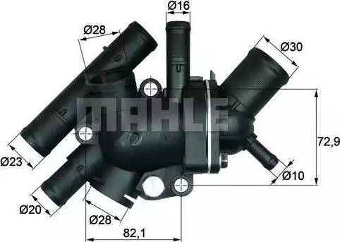 BEHR TI 134 88 - Termostat, rashladna tekućinu www.molydon.hr