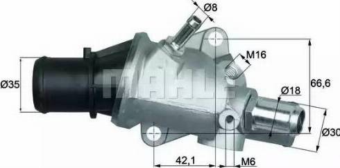 Behr TI 138 88 - Termostat, rashladna tekućinu www.molydon.hr