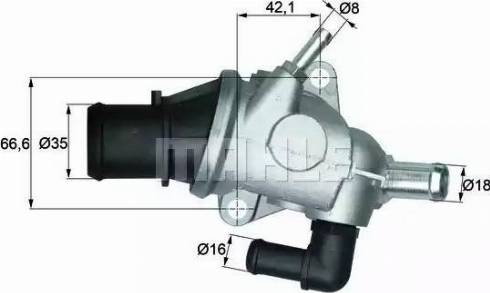 Behr TI 125 88 - Termostat, rashladna tekućinu www.molydon.hr