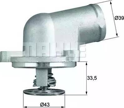 Behr TI 207 87D - Termostat, rashladna tekućinu www.molydon.hr