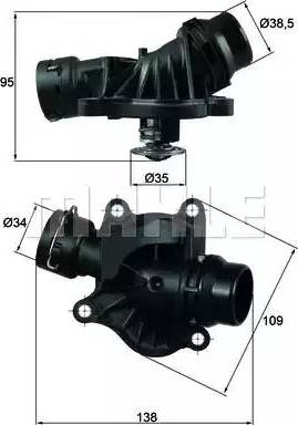 Behr TI 234 88 - Termostat, rashladna tekućinu www.molydon.hr