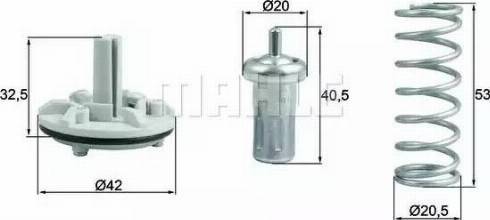 Behr TX 183 80D - Termostat, rashladna tekućinu www.molydon.hr