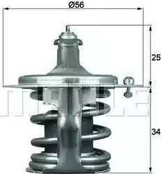 Behr TX 79 78D - Termostat, rashladna tekućinu www.molydon.hr